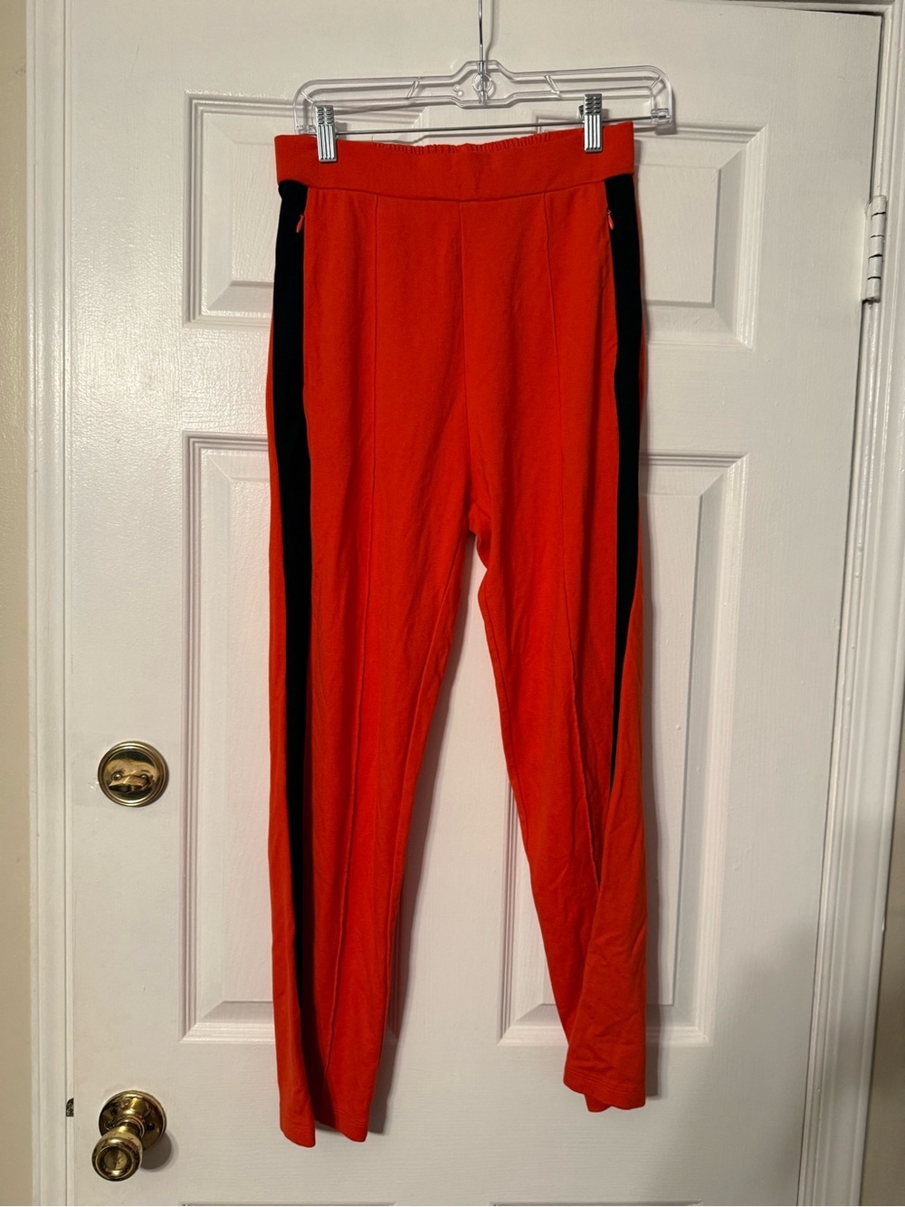 Urban Outfitters Orange Joggers with Black Trim